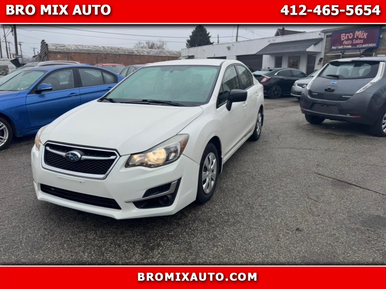Subaru Impreza 2.0i PZEV CVT 4-Door 2016