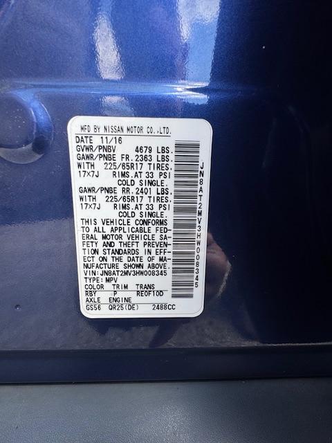 Nissan Rogue AWD SV 2017