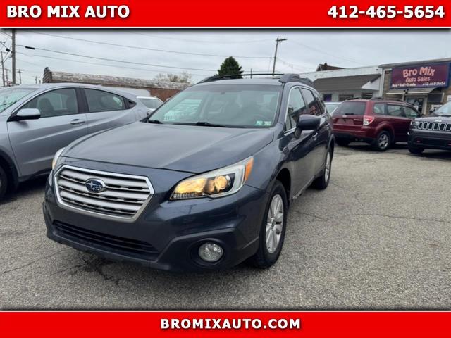 Blue 2015 Subaru Outback 2.5i Premium Wagon All-Wheel Drive Automatic