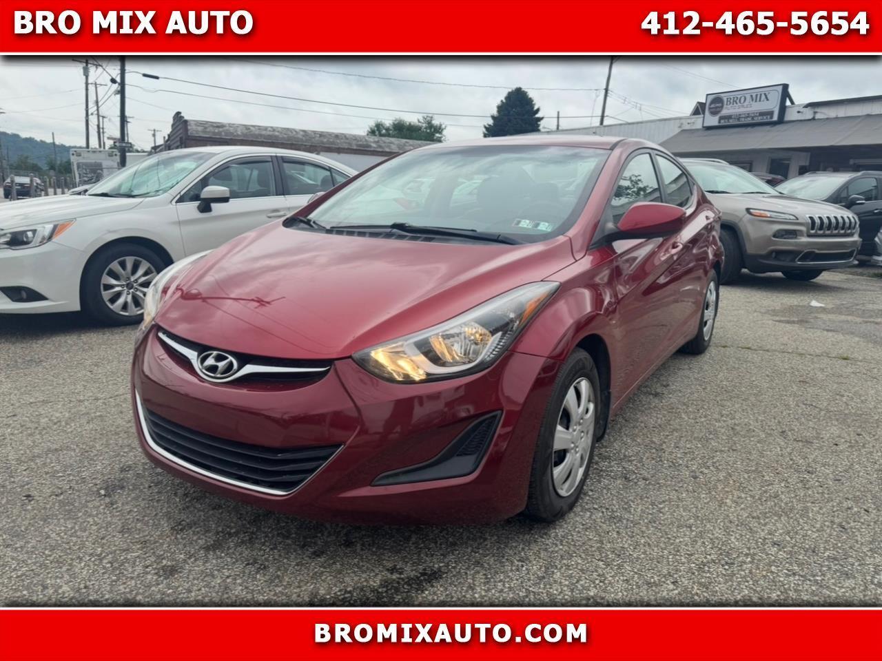 Hyundai Elantra SE 6AT 2016