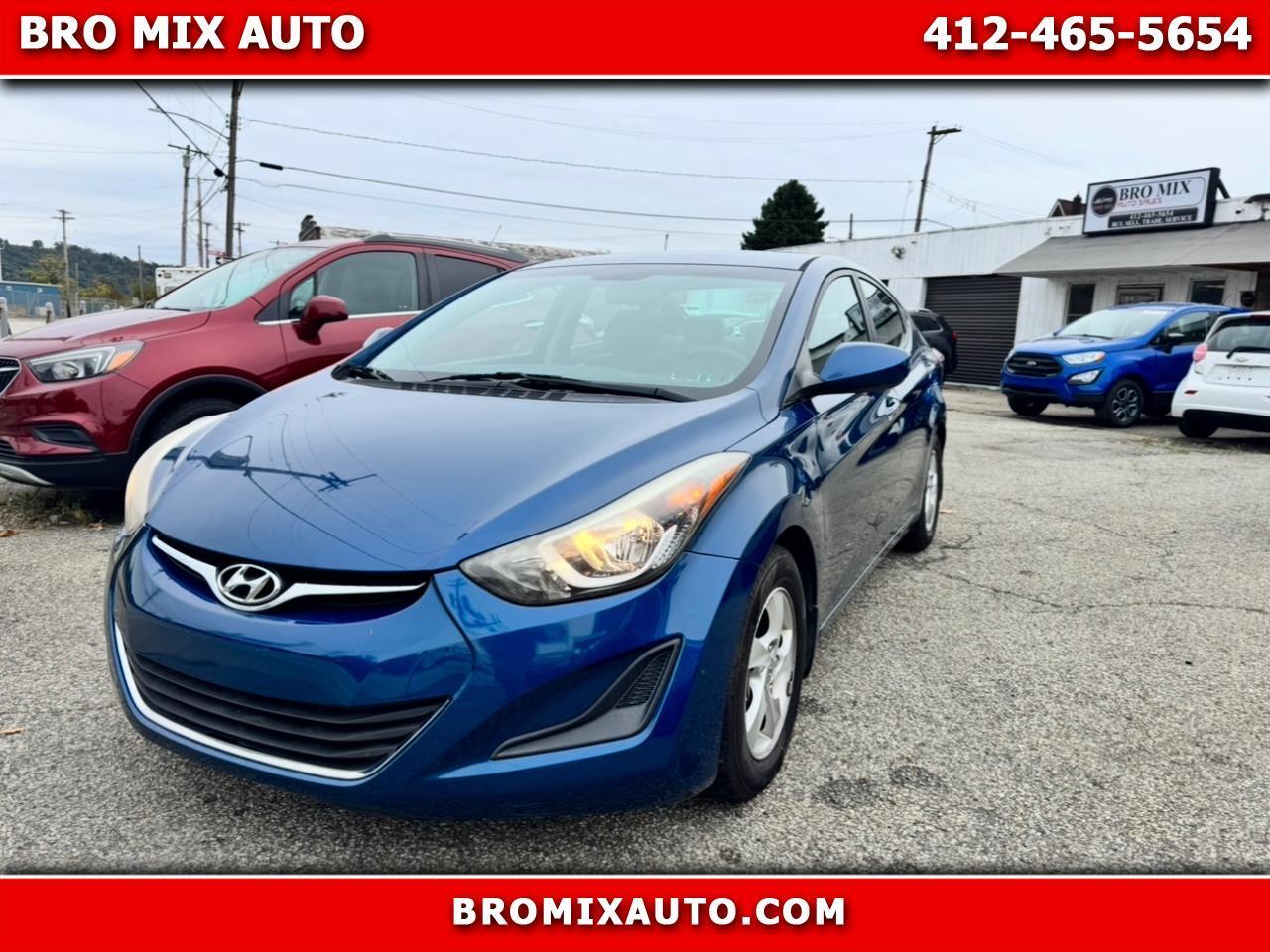 Hyundai Elantra SE 6AT 2015