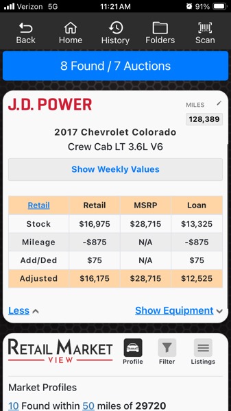 Chevrolet Colorado LT Crew Cab 2WD Long Box 2017