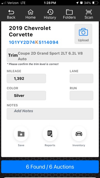 Chevrolet Corvette Grand Sport Preferred w/2LT Coupe Auto 2019