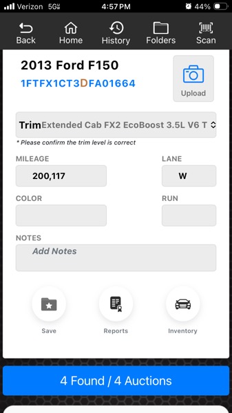 Ford F-150 2WD Reg Cab 126" FX2 2013