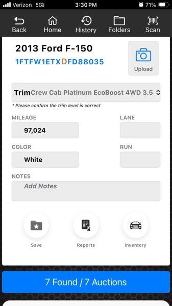 Ford F-150 Platinum 4WD SuperCrew 6.5' Box 2013