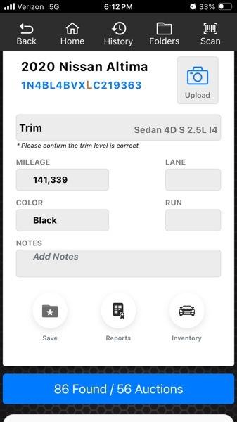 Nissan Altima 2.5 S 2020