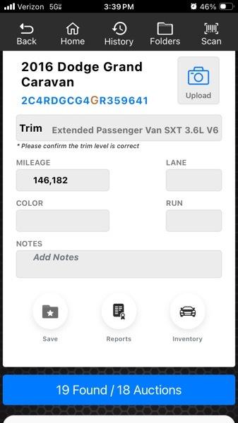 Dodge Grand Caravan SXT 2016