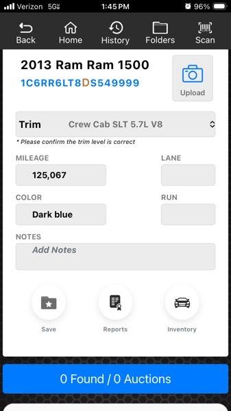 RAM 1500 2WD Crew Cab 140.5" SLT 2013