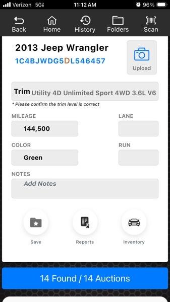 Jeep Wrangler Unlimited Sport 4WD 2013