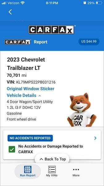 Chevrolet TrailBlazer LT 2023