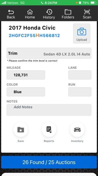 Honda Civic LX Sedan CVT 2017
