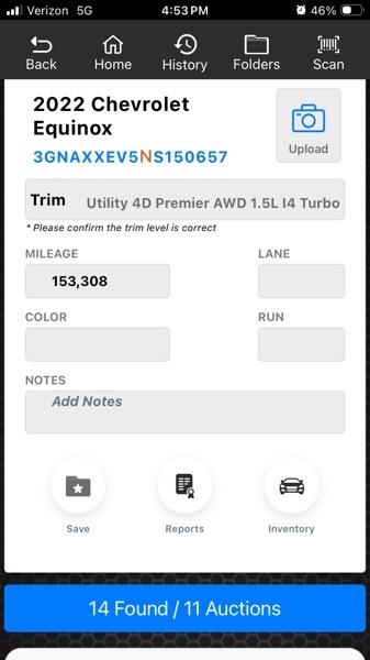 Chevrolet Equinox Premier AWD 2022