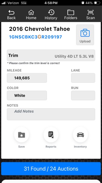 Chevrolet Tahoe LT 2WD 2016