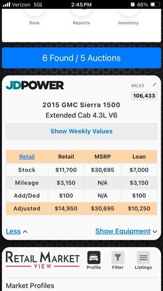 GMC Sierra 1500 Base Double Cab 2WD 2015