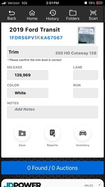 Ford Transit T-350 HD DRW 2019
