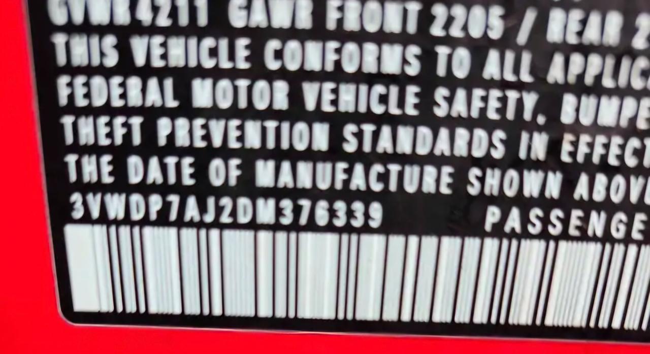 Volkswagen Jetta SE 2013