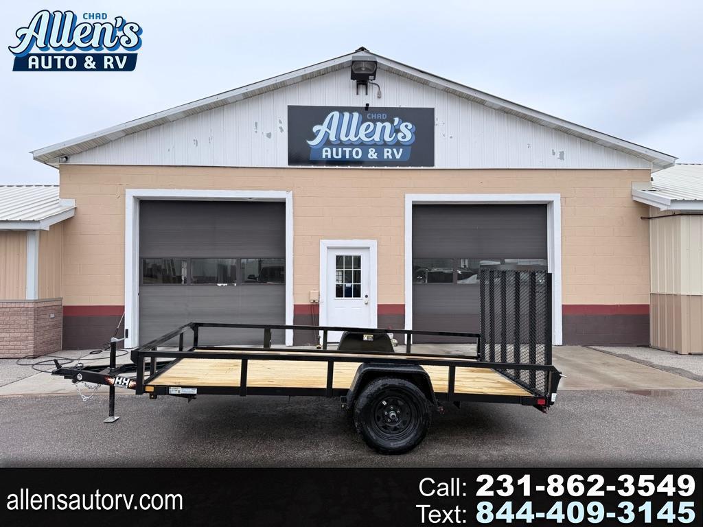 2026 H&H Utility 76x12 RAIL SIDE