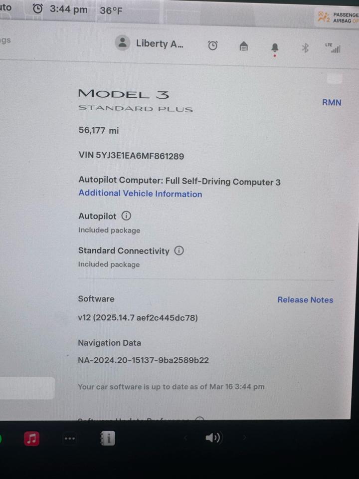 Tesla Model 3 Standard Range Plus 2021