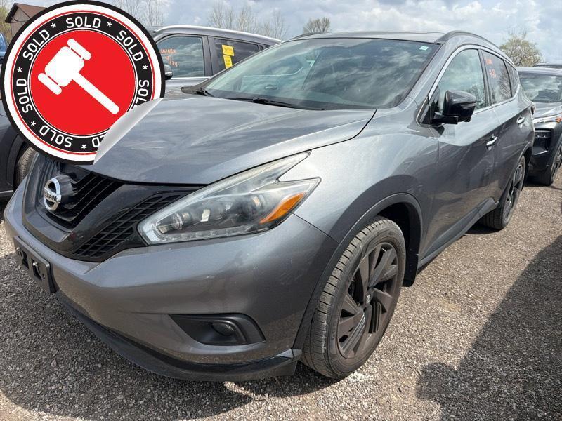 2018 Nissan Murano Platinum AWD