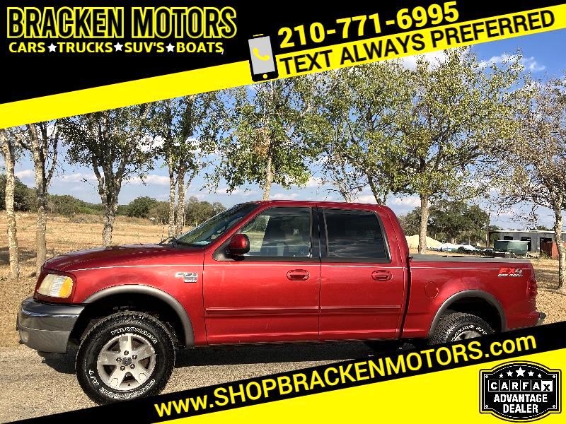 Ford F-150 XLT SuperCrew Short Bed 4WD 2002