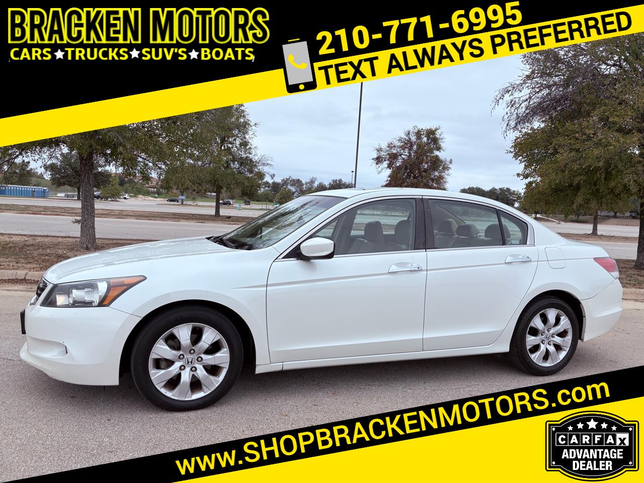 2008 Honda Accord EX-L V-6 Sedan AT