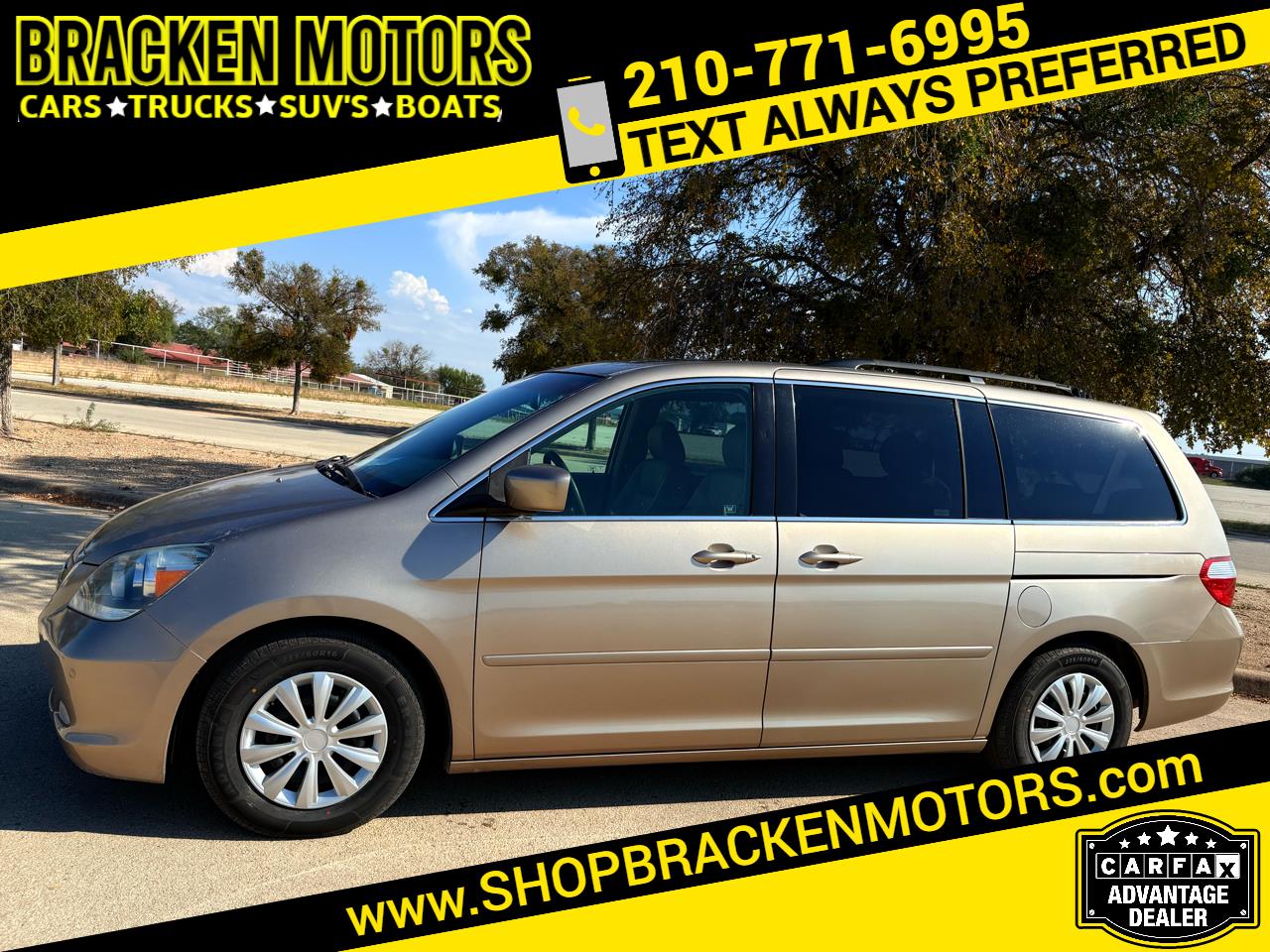 2007 Honda Odyssey Touring w/DVD