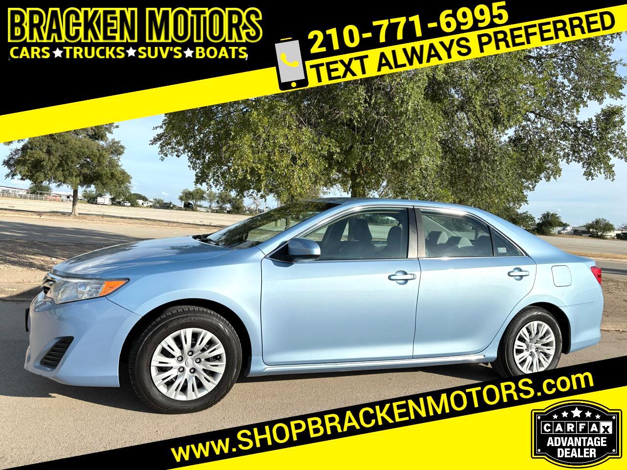 2012 Toyota Camry LE
