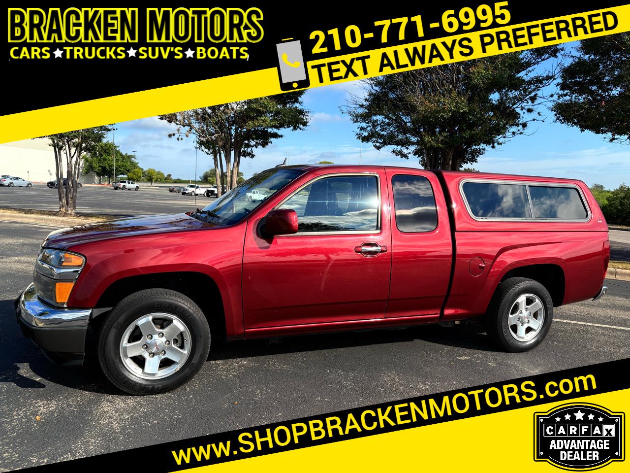 2010 GMC Canyon SLE-1 Ext. Cab 2WD