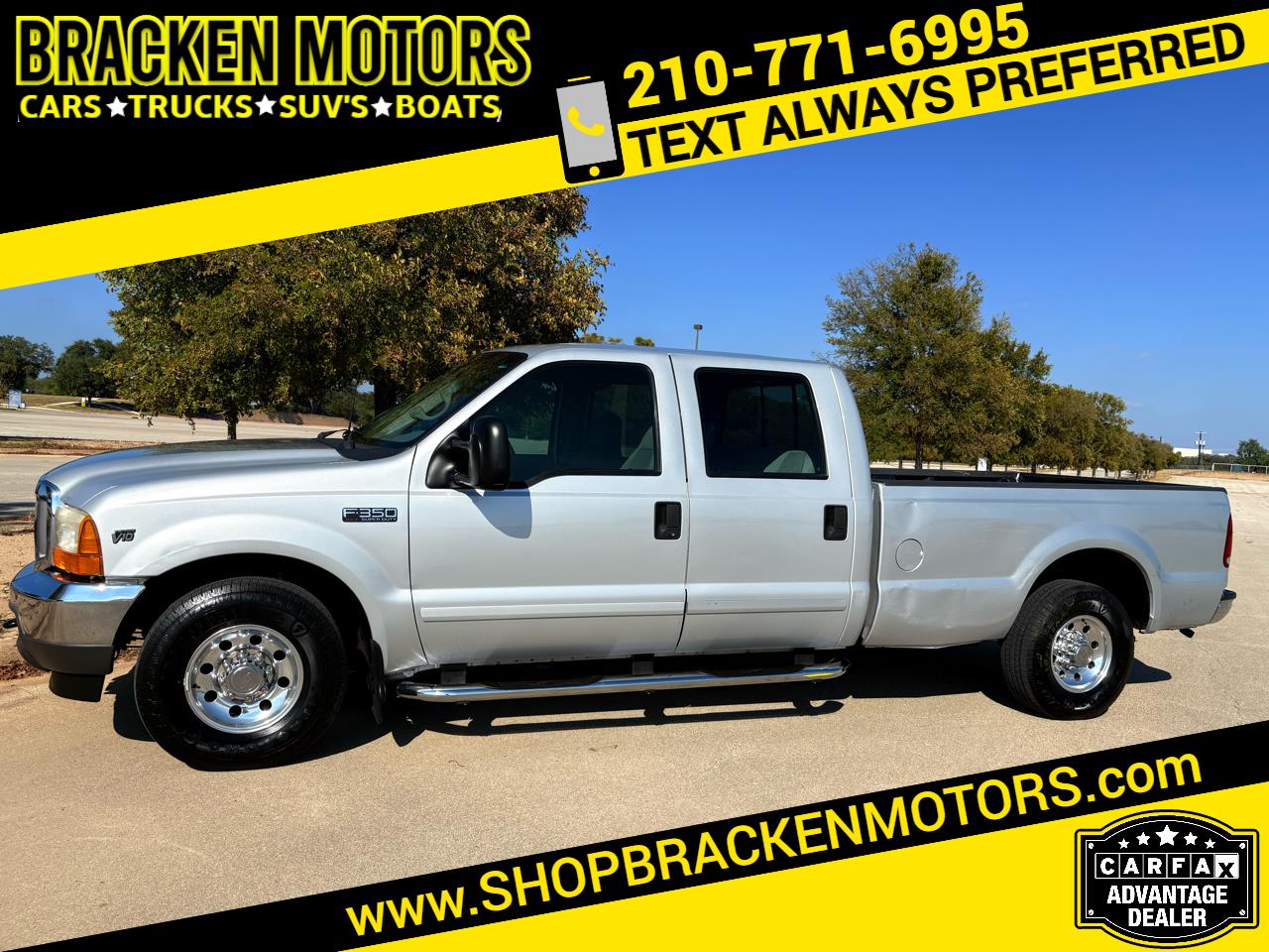 2001 Ford F-350 SD XLT Crew Cab Long Bed 2WD