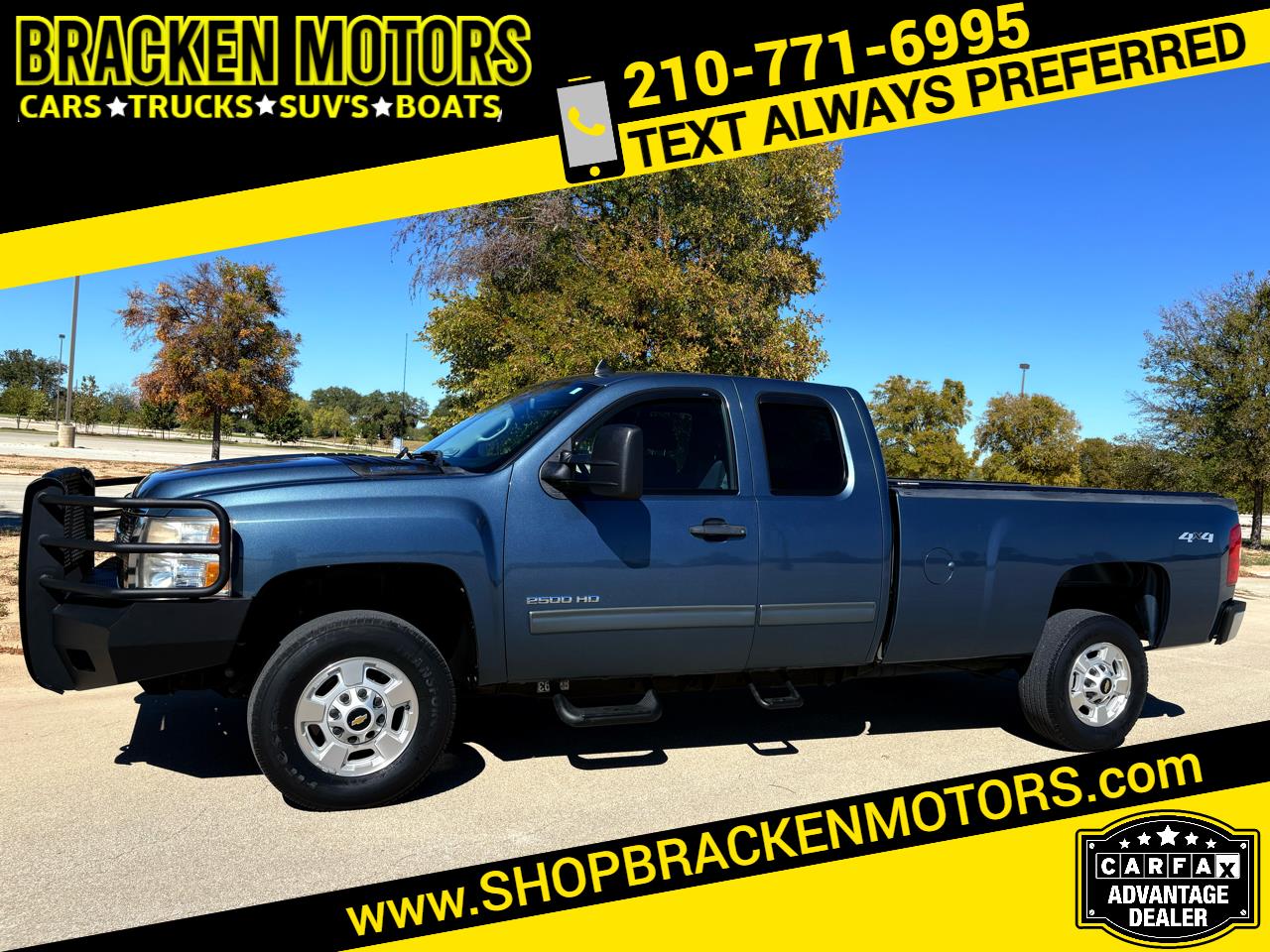 2011 Chevrolet Silverado 2500HD LT Ext. Cab 4WD LWB