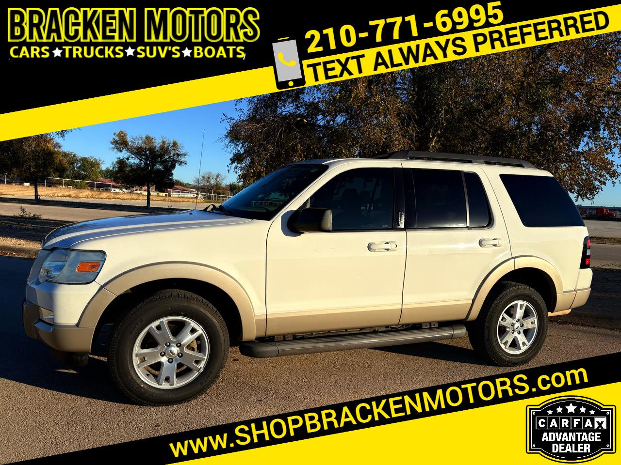 2010 Ford Explorer XLT 4.0L 2WD