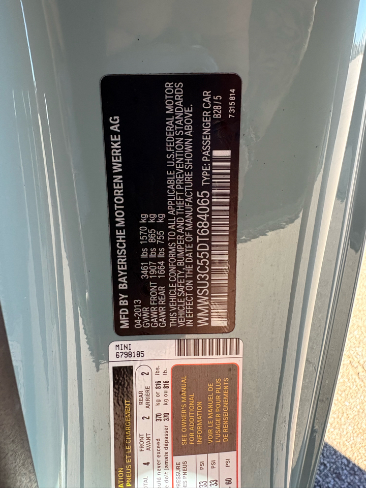 MINI Cooper Base 2013