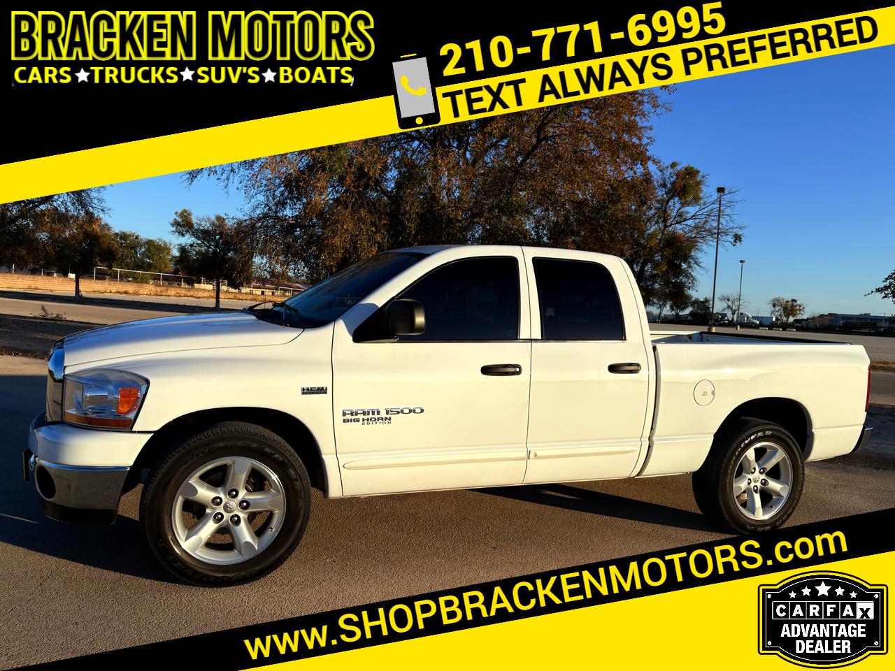 2006 Dodge Ram 1500 SLT Quad Cab  2WD