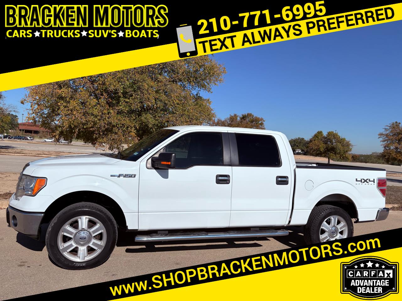 2013 Ford F-150 XLT SuperCrew 5.5-ft. Bed 4WD