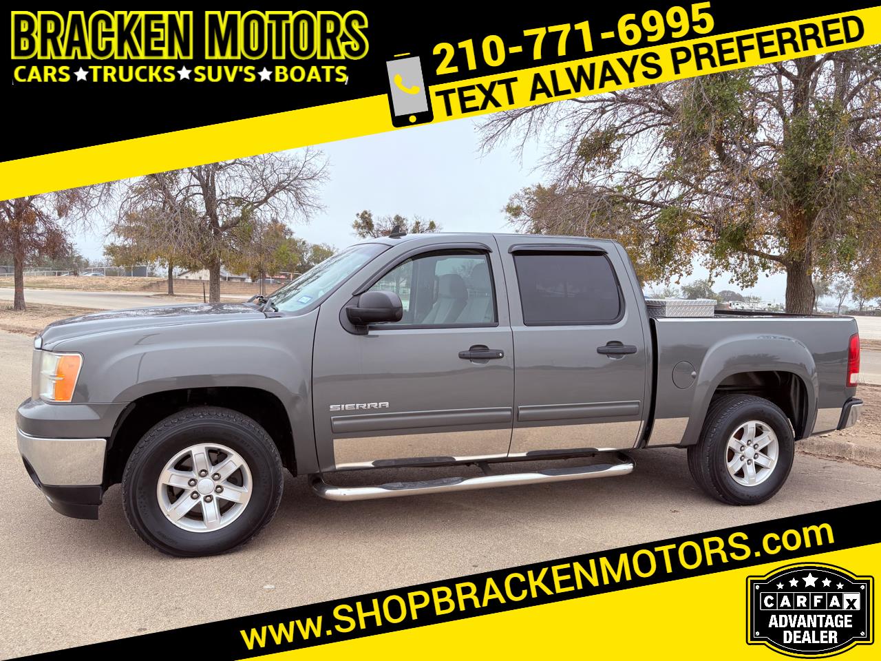 2011 GMC Sierra 1500 SLE Crew Cab 4WD