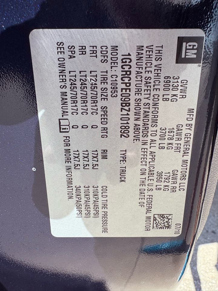 Chevrolet Silverado 1500  2011