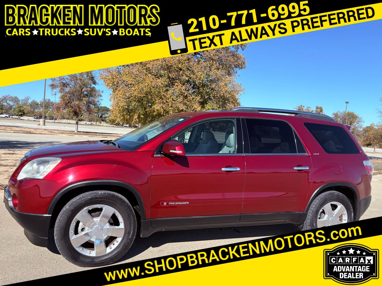 2008 GMC Acadia SLT-1 FWD