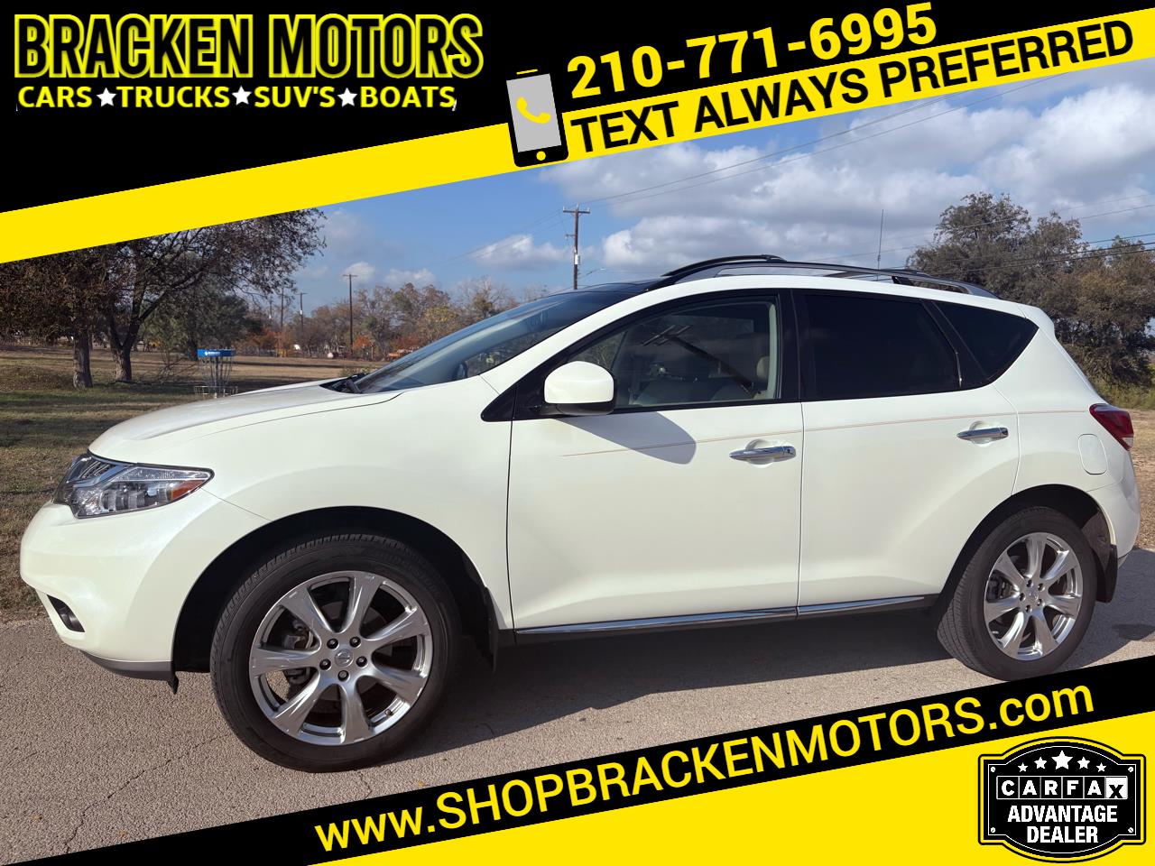 Nissan Murano Platinum 2012