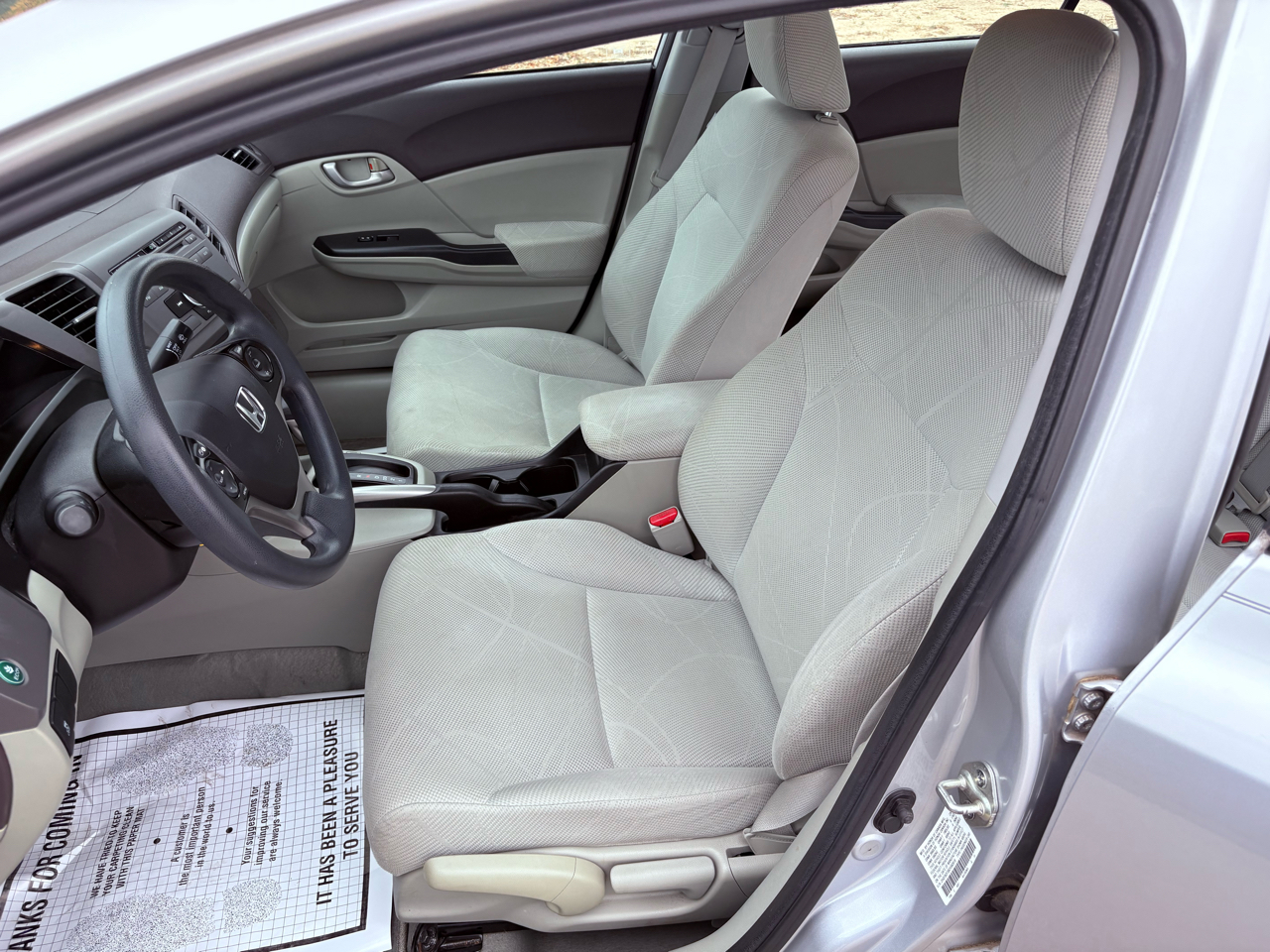 Honda Civic Sdn 4dr Auto LX 2012