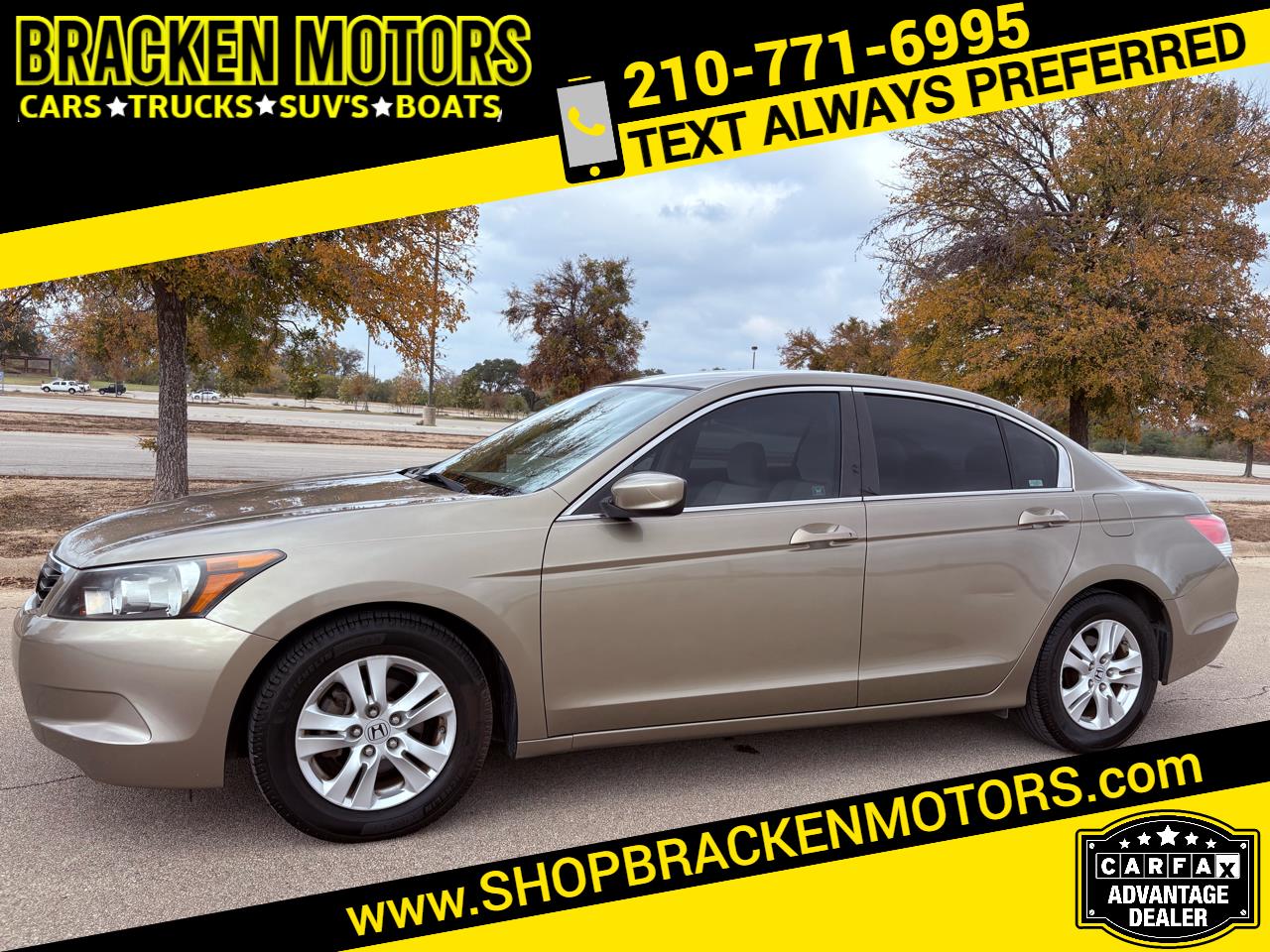 2009 Honda Accord Sdn 4dr I4 Auto LX-P