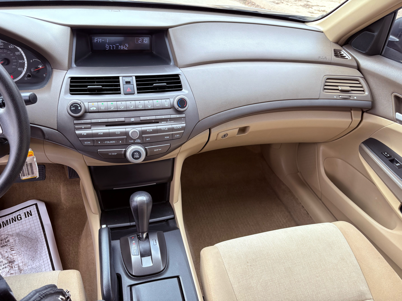 Honda Accord Sdn 4dr I4 Auto LX-P 2009