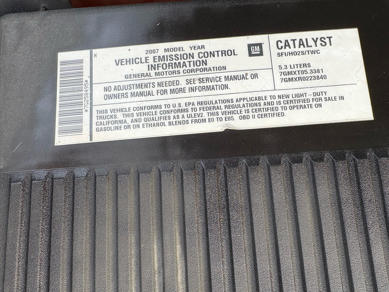 Chevrolet Avalanche 2WD Crew Cab 130" LT w/3LT 2007