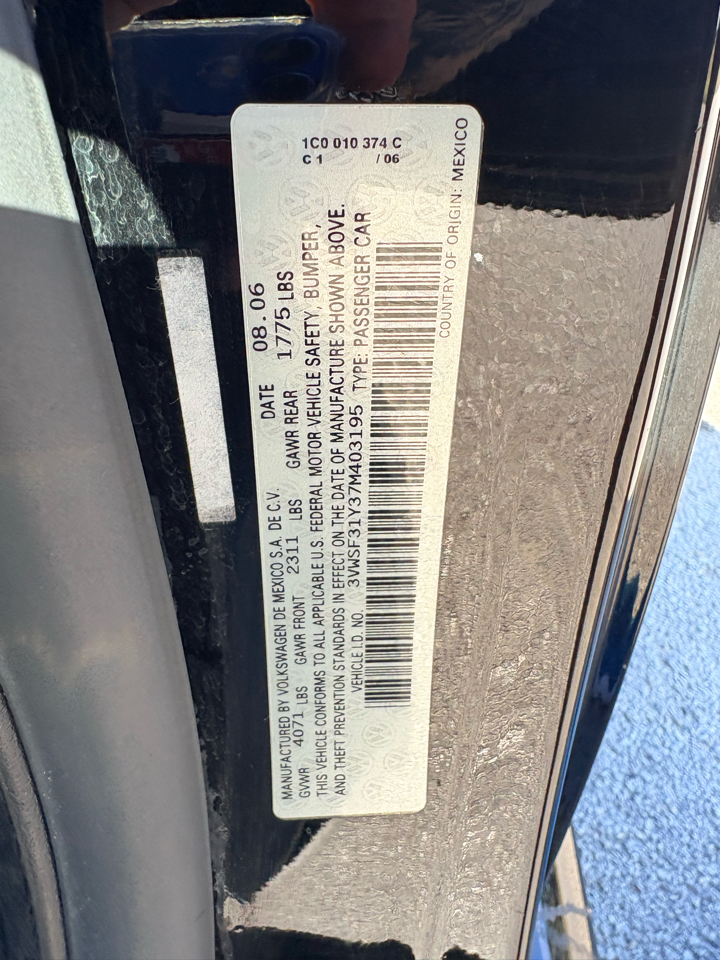 Volkswagen New Beetle Convertible  2007