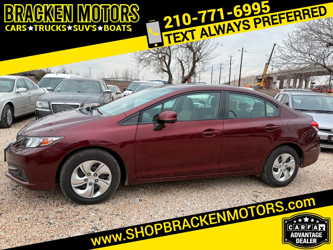 2013 Honda Civic Sdn 4dr Auto LX