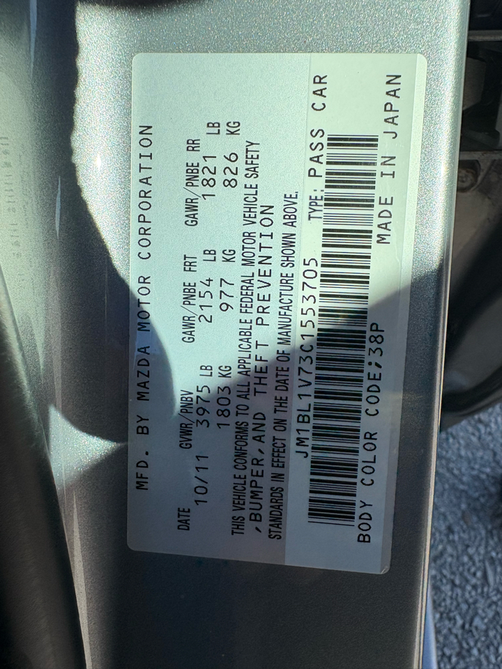 Mazda MAZDA3 4dr Sdn Auto i Touring 2012