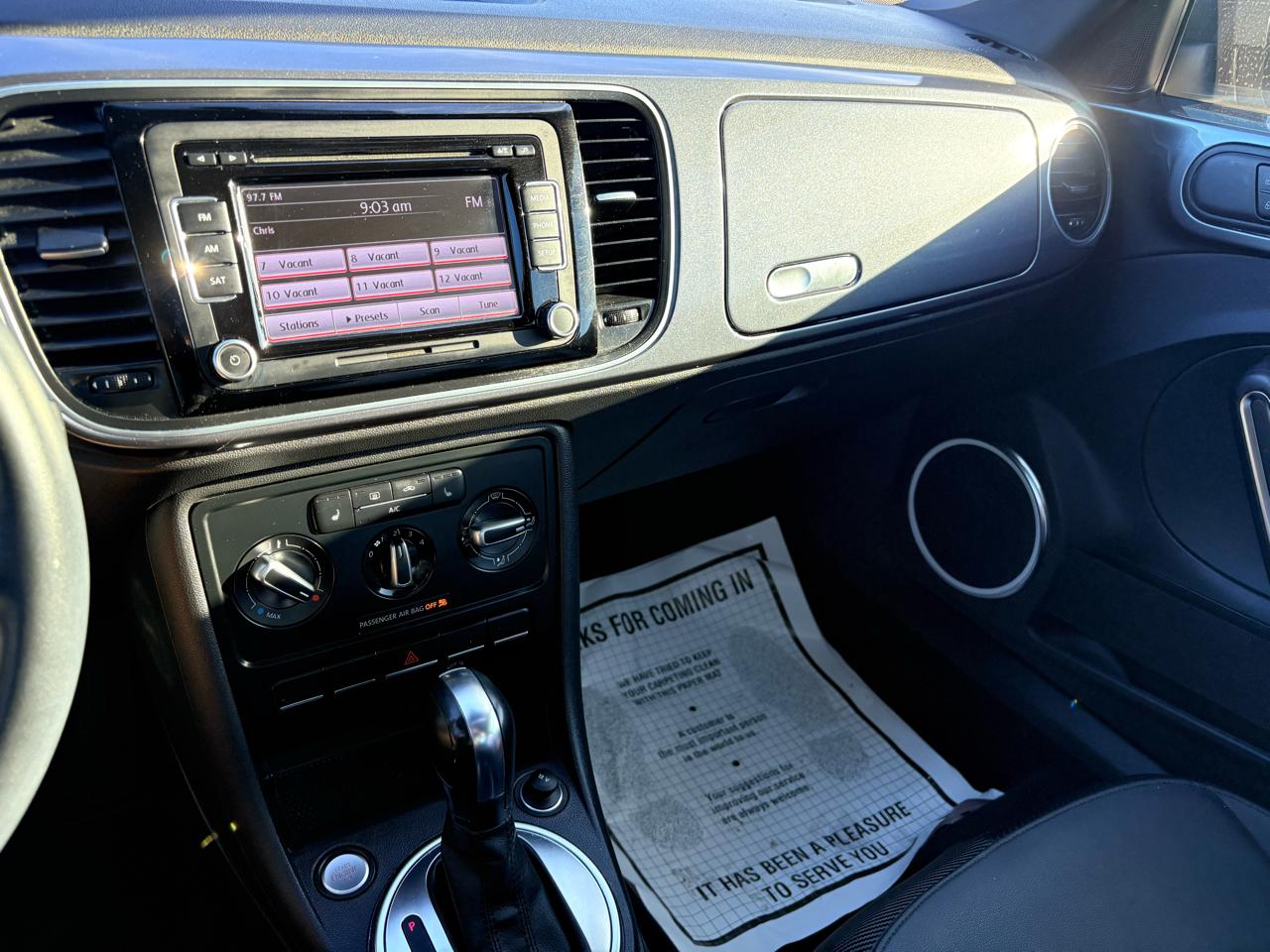 Volkswagen Beetle Coupe 2dr Auto 2.5L 2013