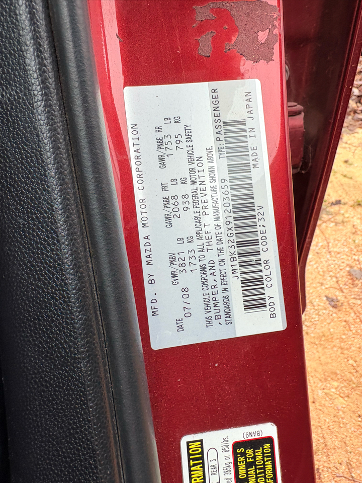 Mazda MAZDA3 4dr Sdn Auto i Touring Value 2009