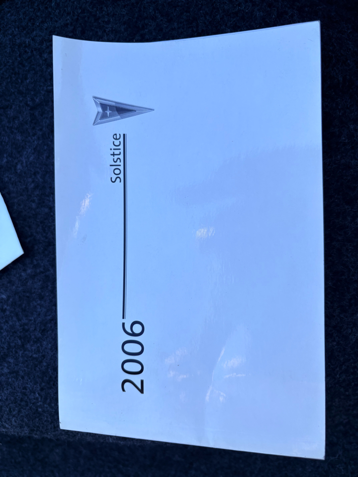 Pontiac Solstice 2dr Convertible 2006