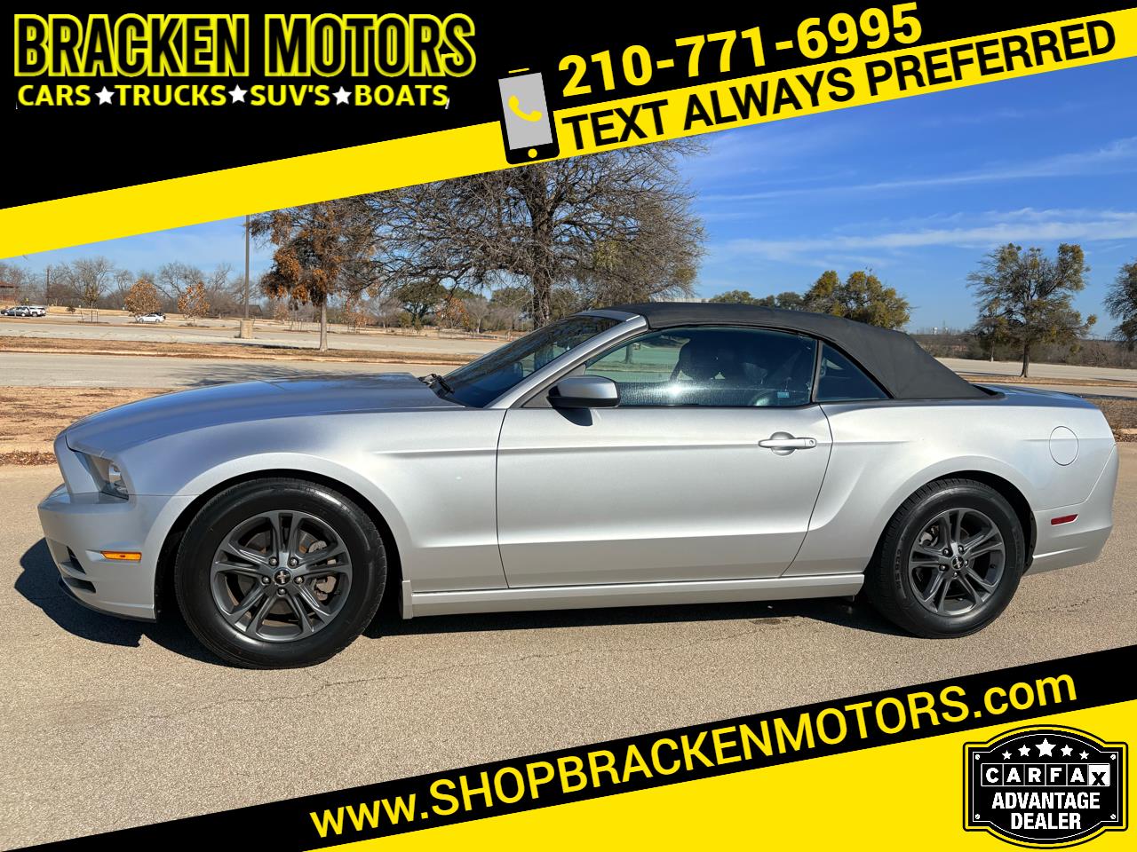 2014 Ford Mustang 2dr Conv V6