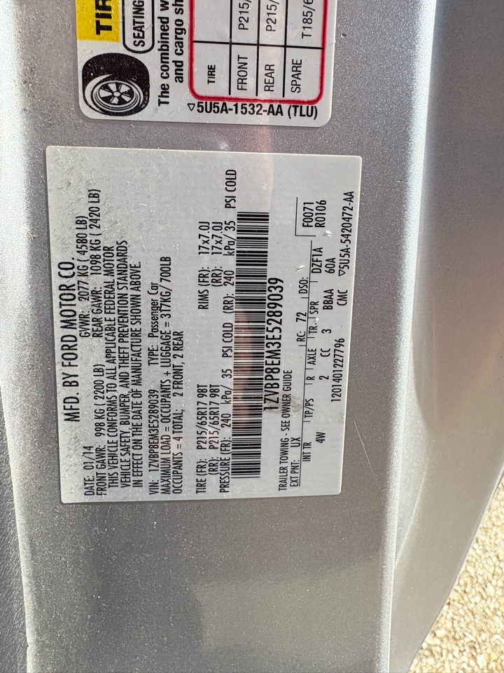 Ford Mustang 2dr Conv V6 2014